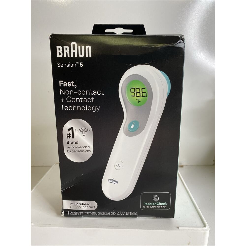 Braun Sensian 5 Forehead Non Contact Thermometer